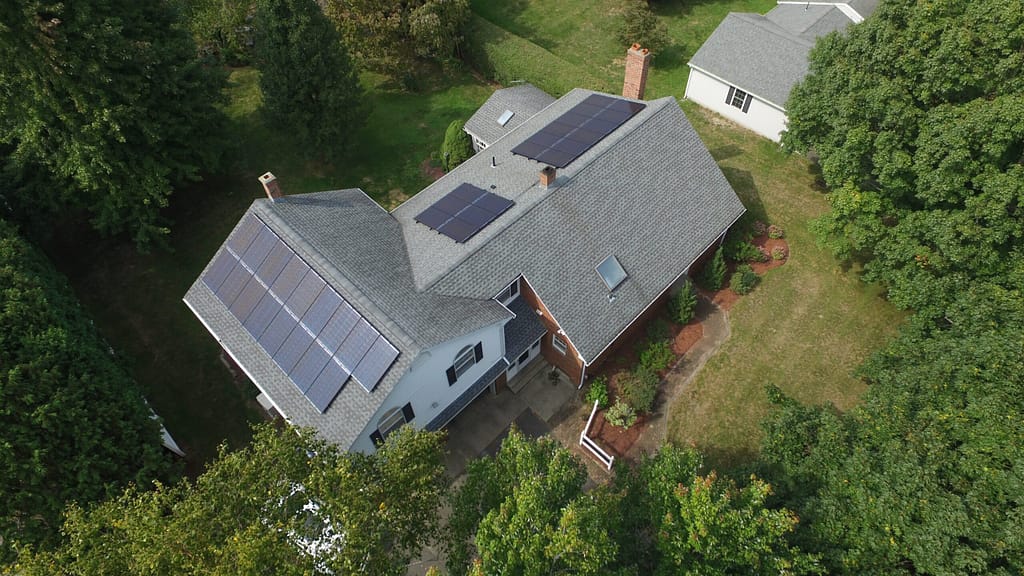 New roof done by Dave Miner in Southampton, MA